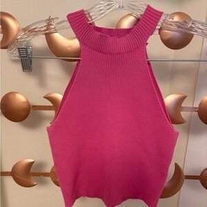 Hot Pink Halter Tank
